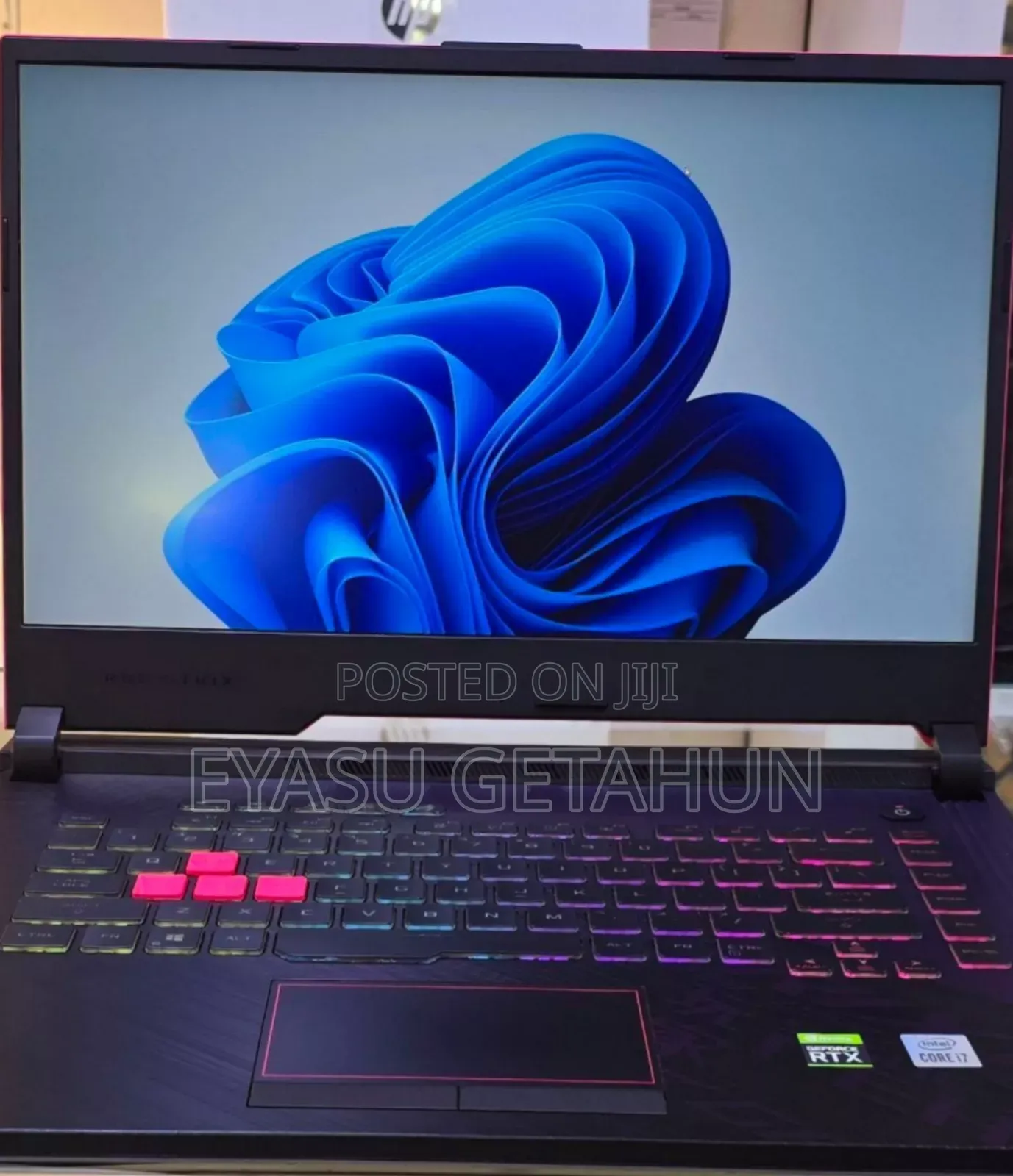 New Laptop Asus ROG Strix G15 16GB Intel Core I7 SSD 512GB