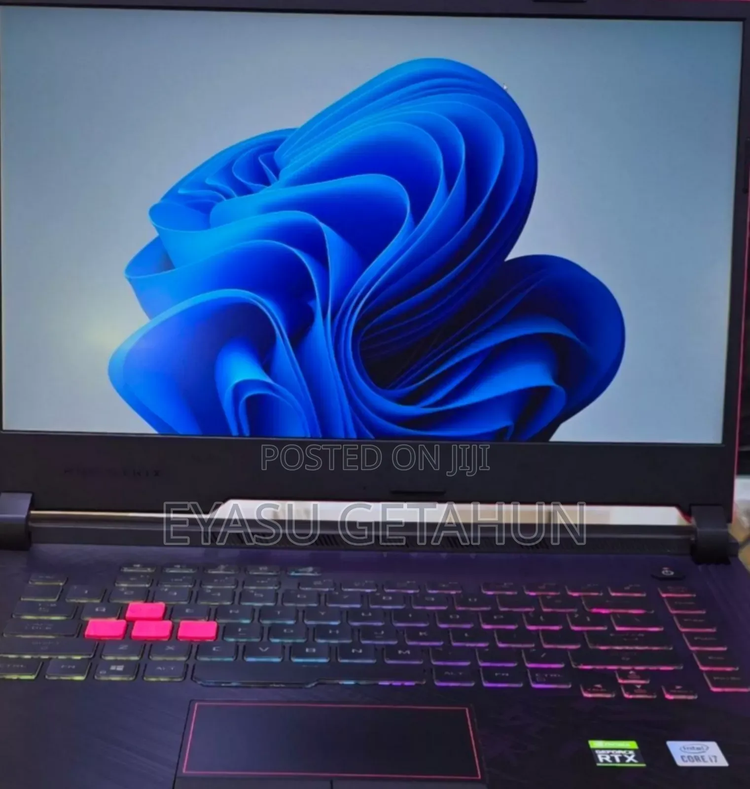 New Laptop Asus ROG Strix G15 16GB Intel Core I7 SSD 512GB