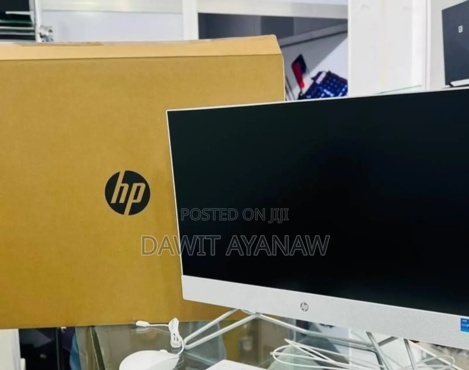 New Desktop Computer HP 200 G4 22 All-in-One 6GB Intel Core I7 SSD 1T
