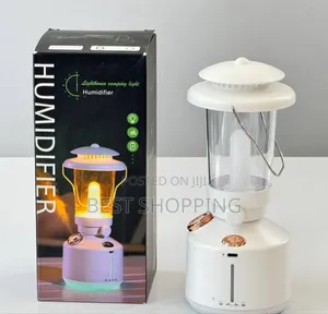 Photo - Rechargeable Vintage Lamp Humidifier