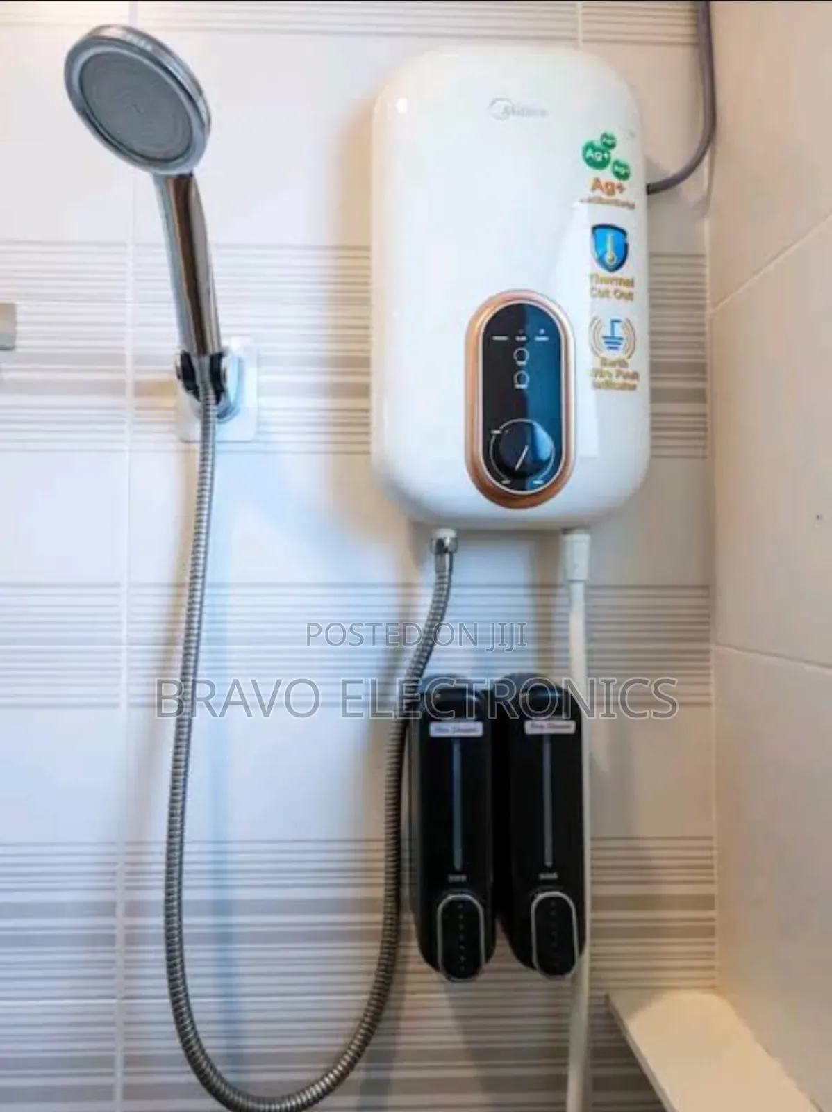 Midea Instant Shower Heater With Dc Pump Enjoy Hot Shower