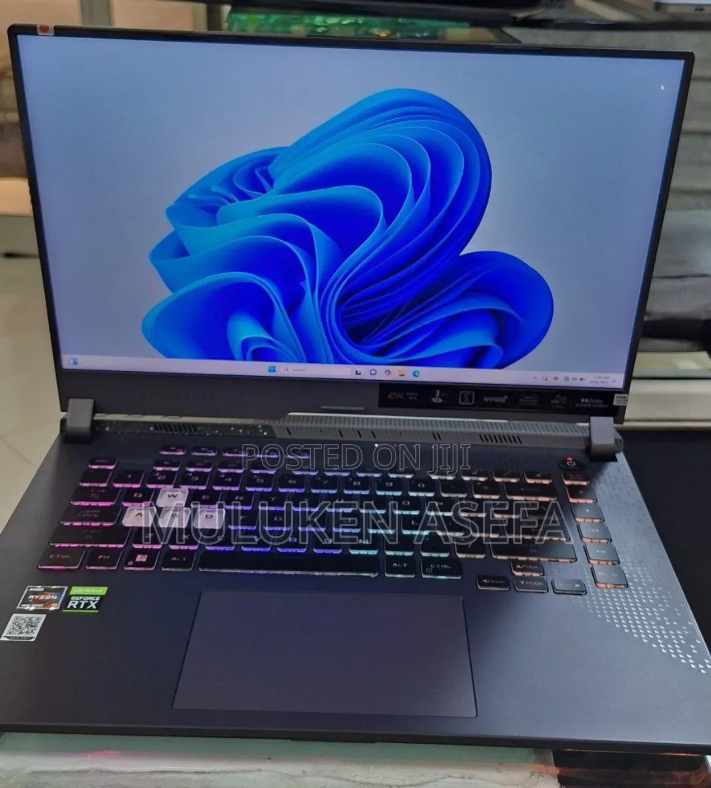 New Laptop Asus ROG Strix G15 16GB AMD Ryzen 9 SSD 512GB