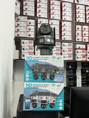 ያለ መብራት ያለ ዋይፋይ የሚሰራ Hd Smart 4g Solar Security Camera