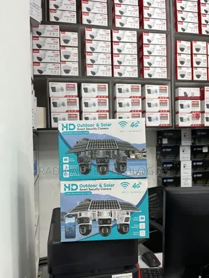 ያለ መብራት ያለ ዋይፋይ የሚሰራ Hd Smart 4g Solar Security Camera