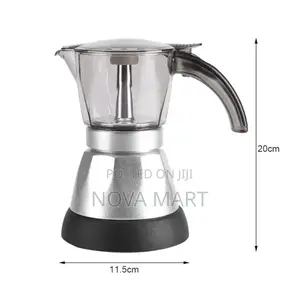 ኤሌክትሪክ ሊነቀል የሚችል ኤስፕሬሶ ሞካ ቡና ሰሪ