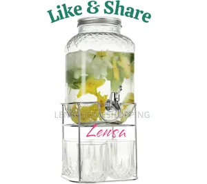 Juice Jar 4l With Glasses