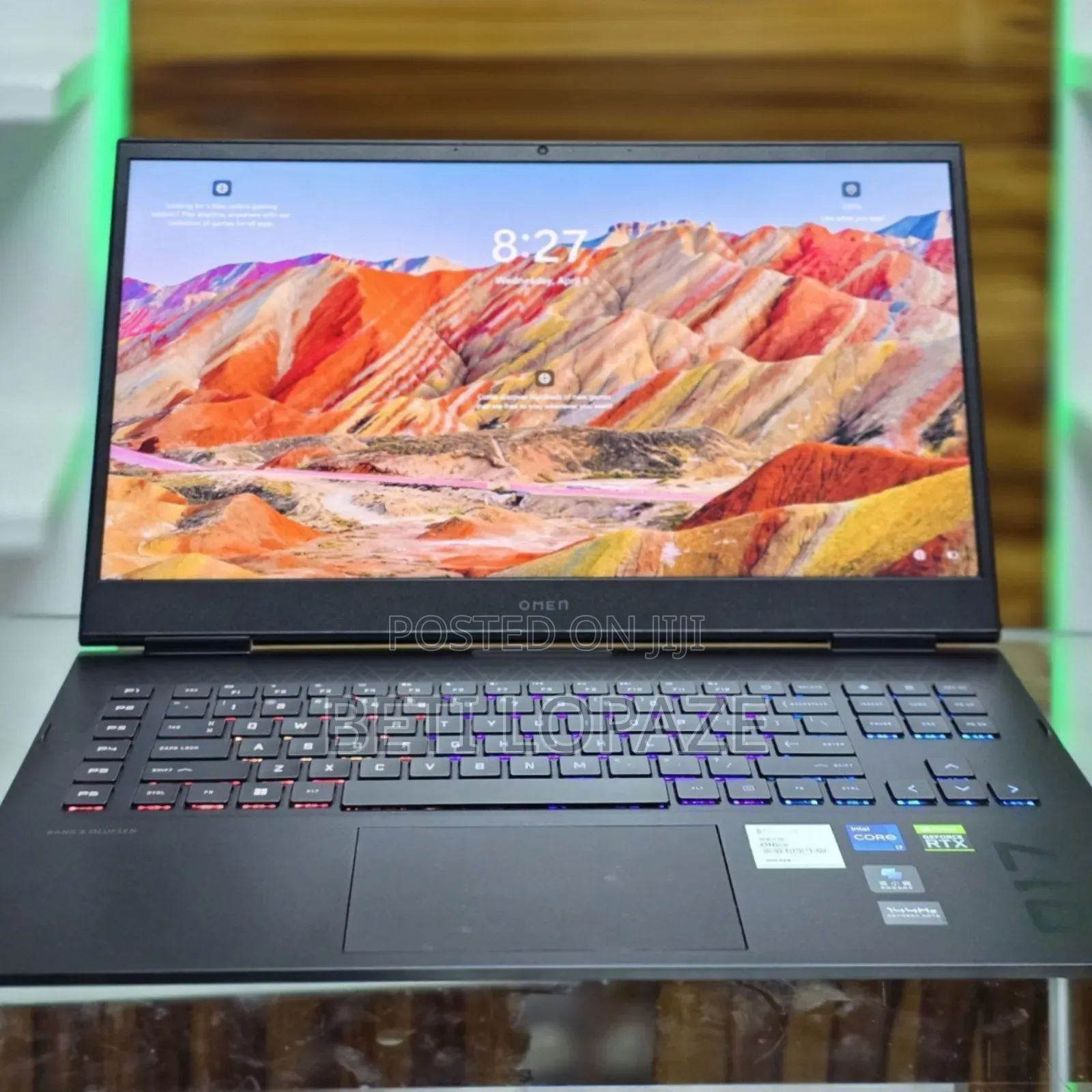 New Laptop HP Omen 15 16GB Intel Core I7 SSD 512GB