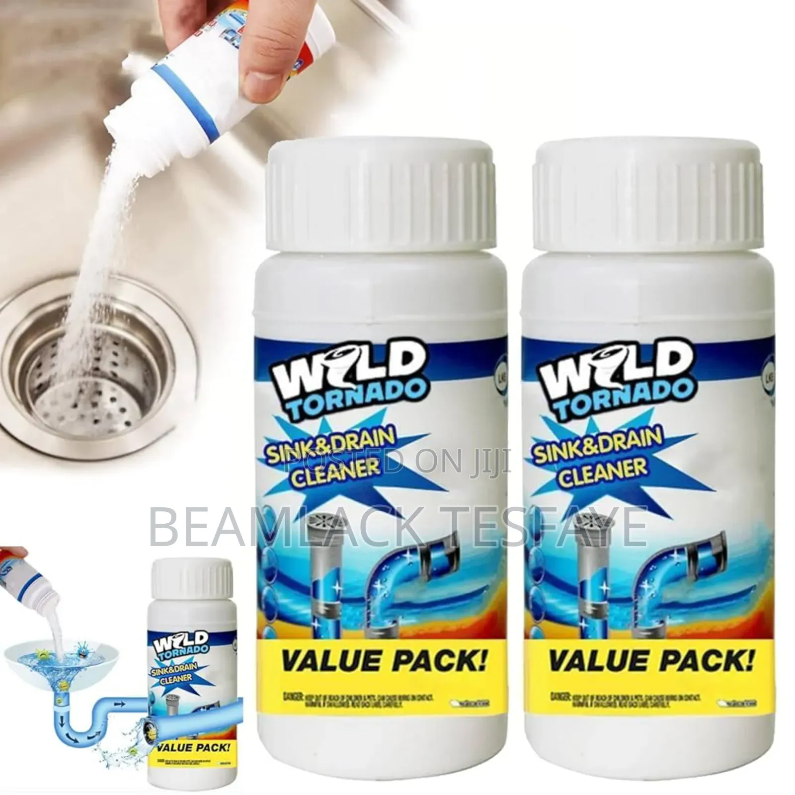 Wild Tornado Sink and Drain Cleaner