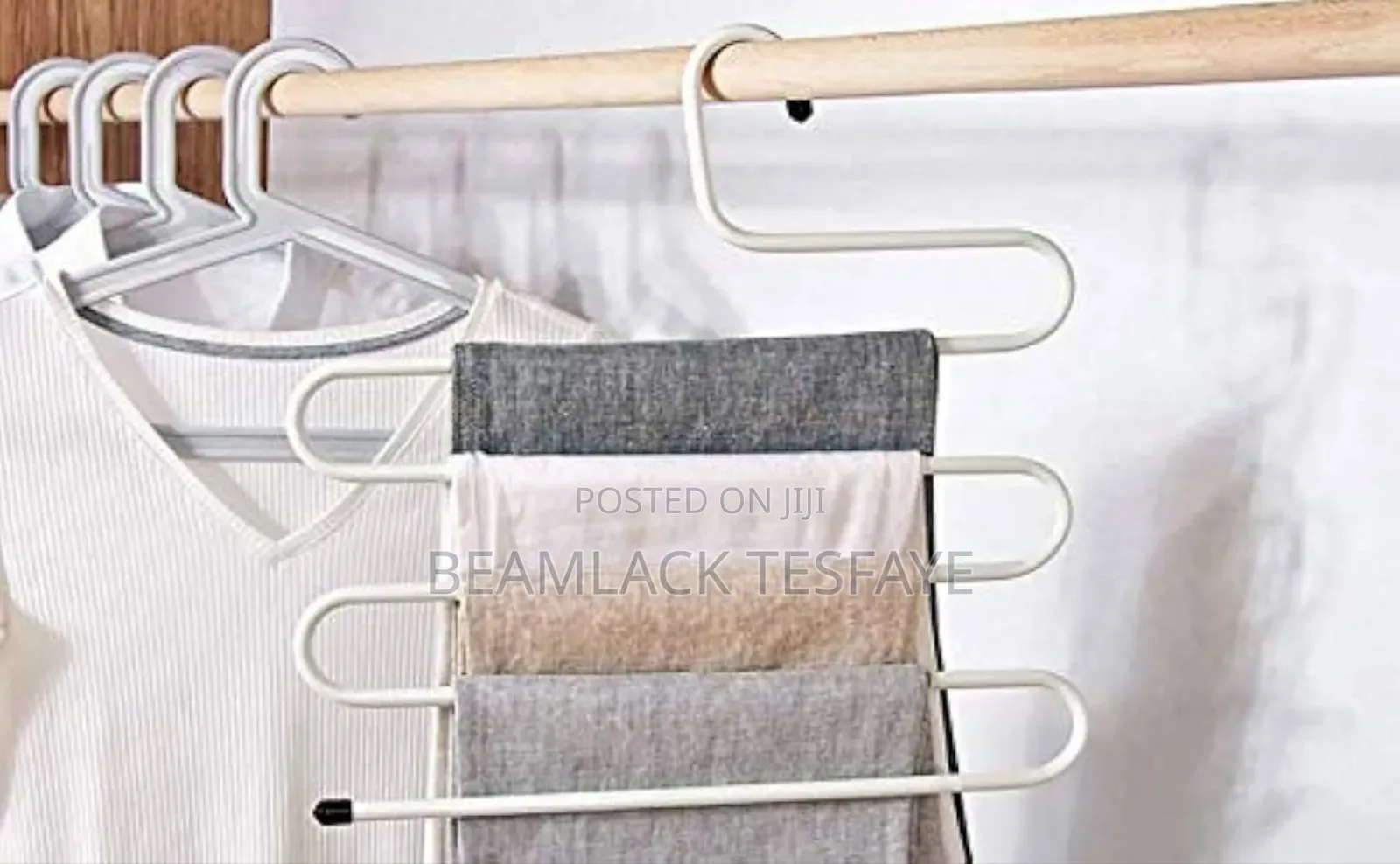 Ever Buy Stainless Steel 5-in-1 Trouser Hanger