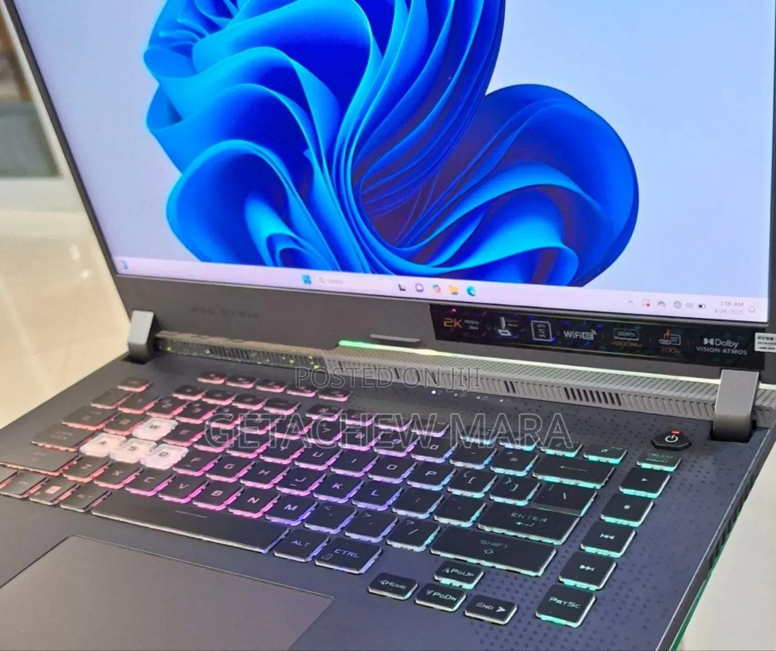 New Laptop Asus ROG Strix G15 16GB AMD Ryzen 7 SSD 512GB