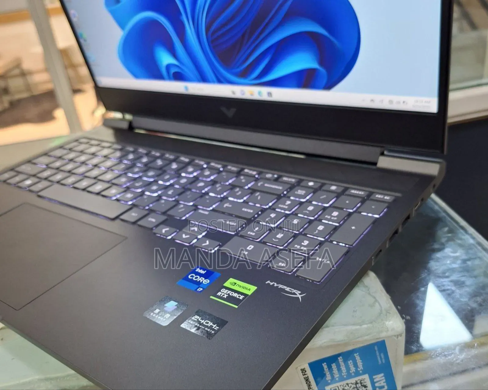 New Laptop HP Victus 16 16GB Intel Core I7 SSD 1T