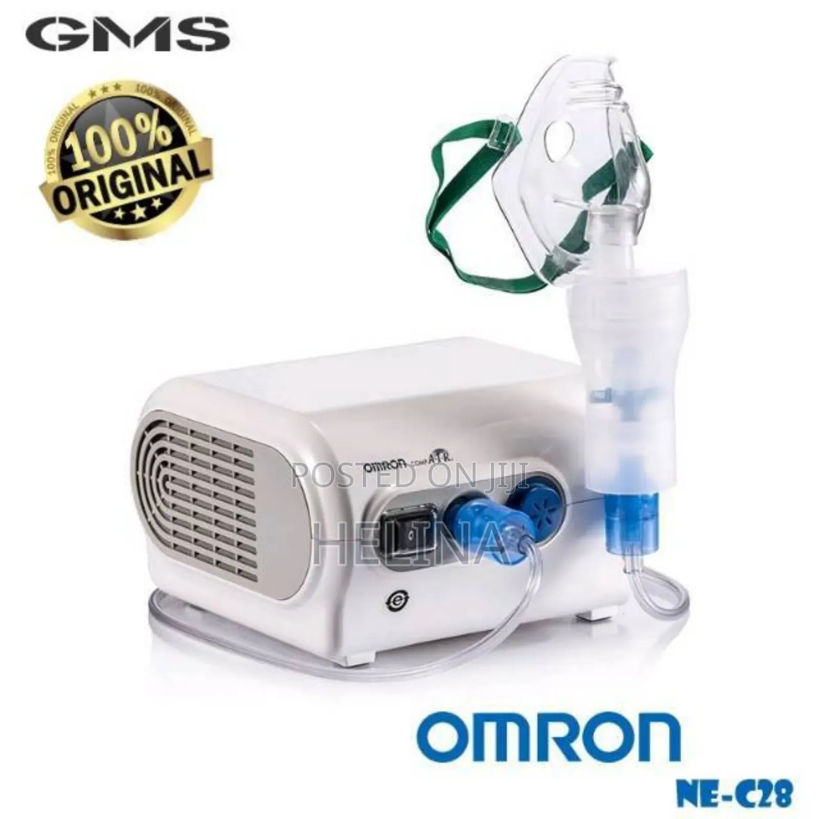 ለመያዝ ምቹ የራሱ መያዣ ቦርሳ ያለዉ Omron C28p Nebulizer for Patients