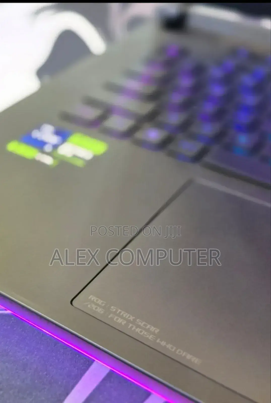 New Laptop Asus ROG Strix SCAR 15 32GB Intel Core I9 SSD 1T