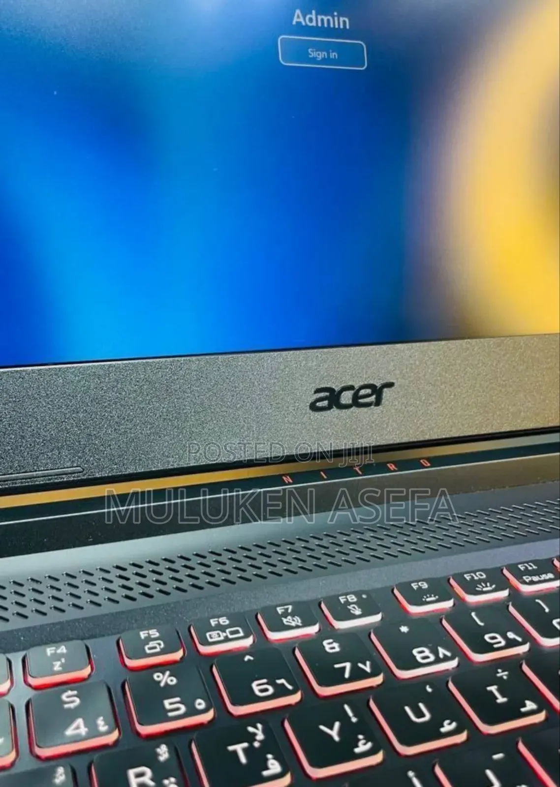 New Laptop Acer Nitro 5 16GB Intel Core I7 SSD 512GB