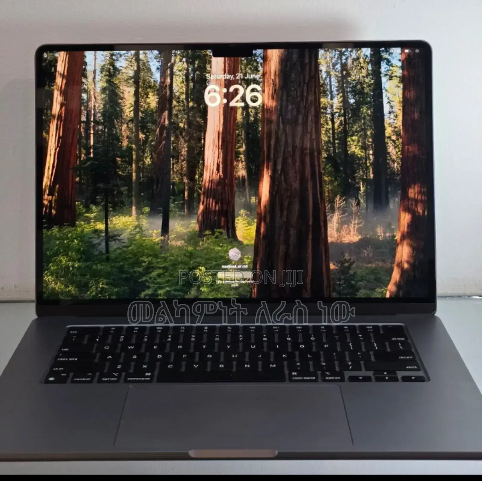 New Laptop Apple MacBook Air 2024 M3 15-Inch 8GB Apple M3 SSD 256GB