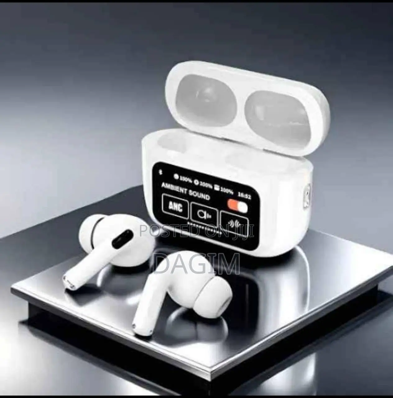 Anc/Enc Touch Display Noise Cancelling Earbuds