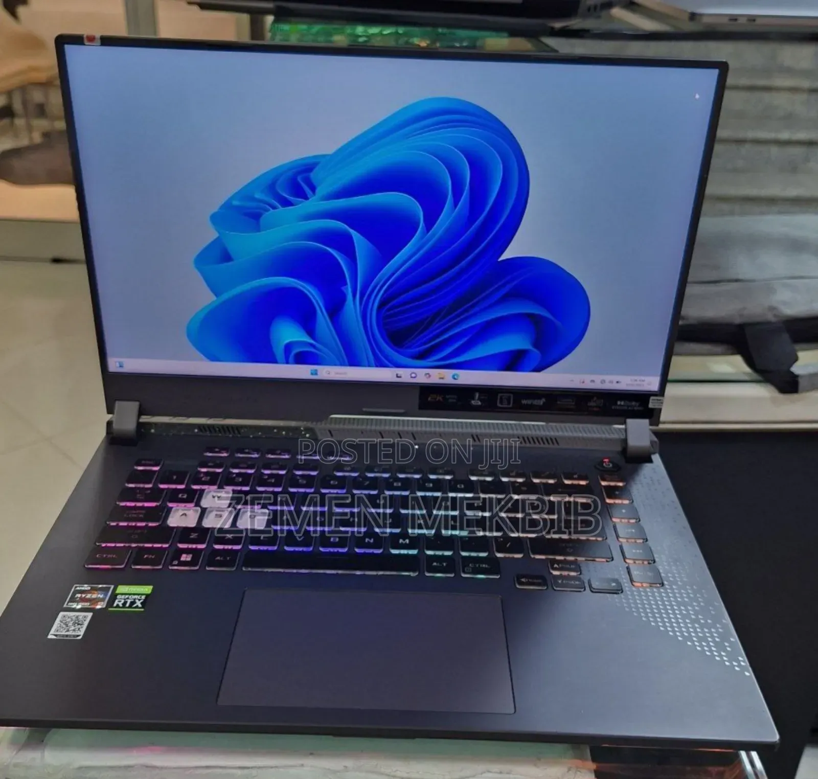 New Laptop Asus ROG Strix G15 16GB AMD Ryzen 9 SSD 512GB