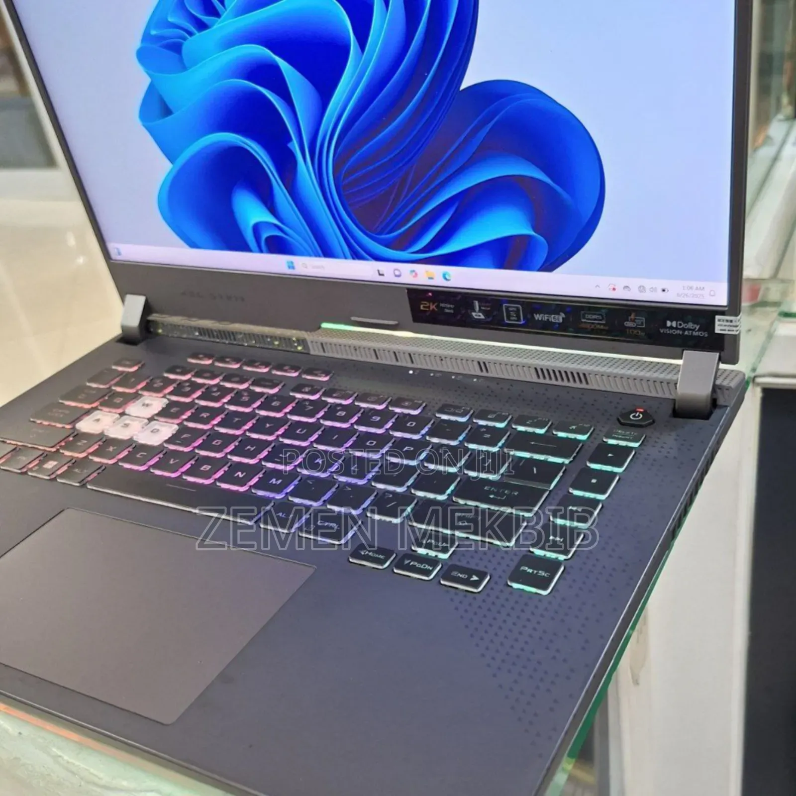 New Laptop Asus ROG Strix G15 16GB AMD Ryzen 9 SSD 512GB