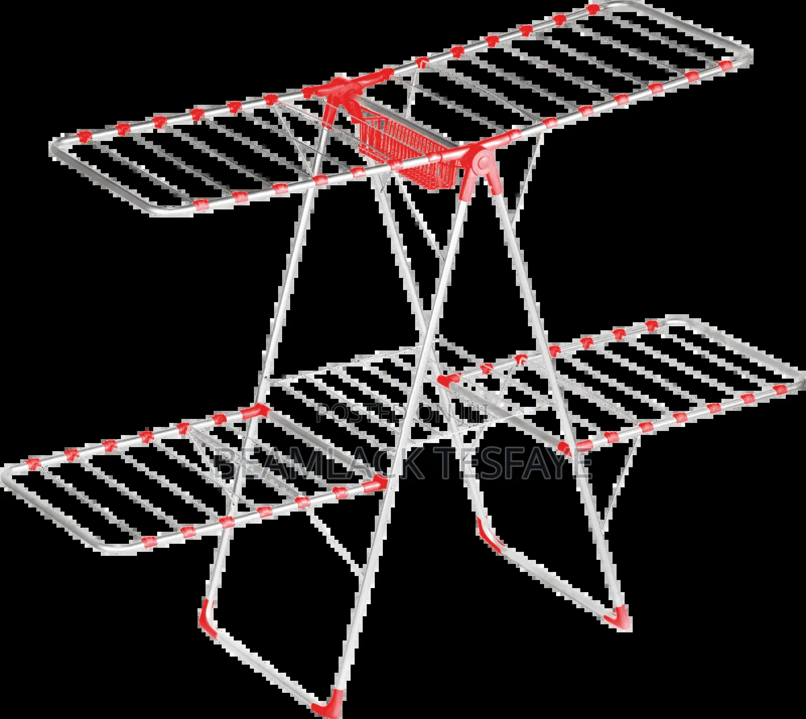 Nokba Three Wing Cloth Draying Rack