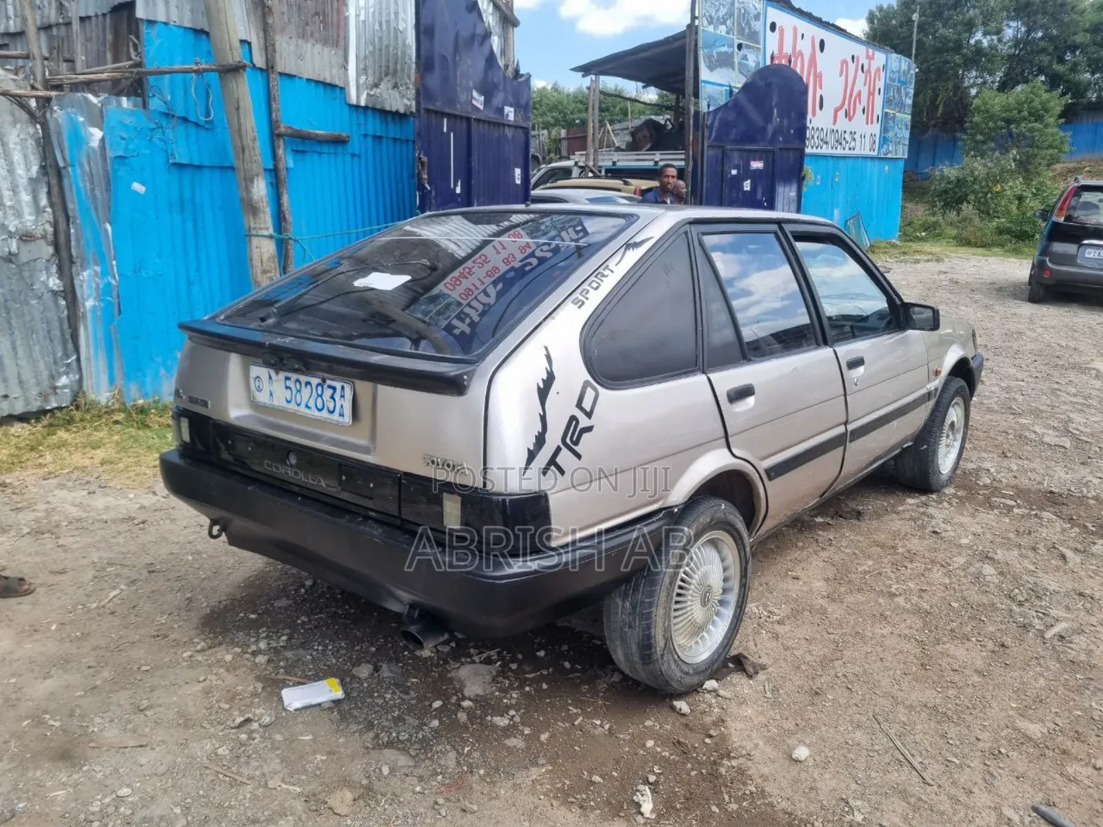 Toyota Corolla 1986 Silver