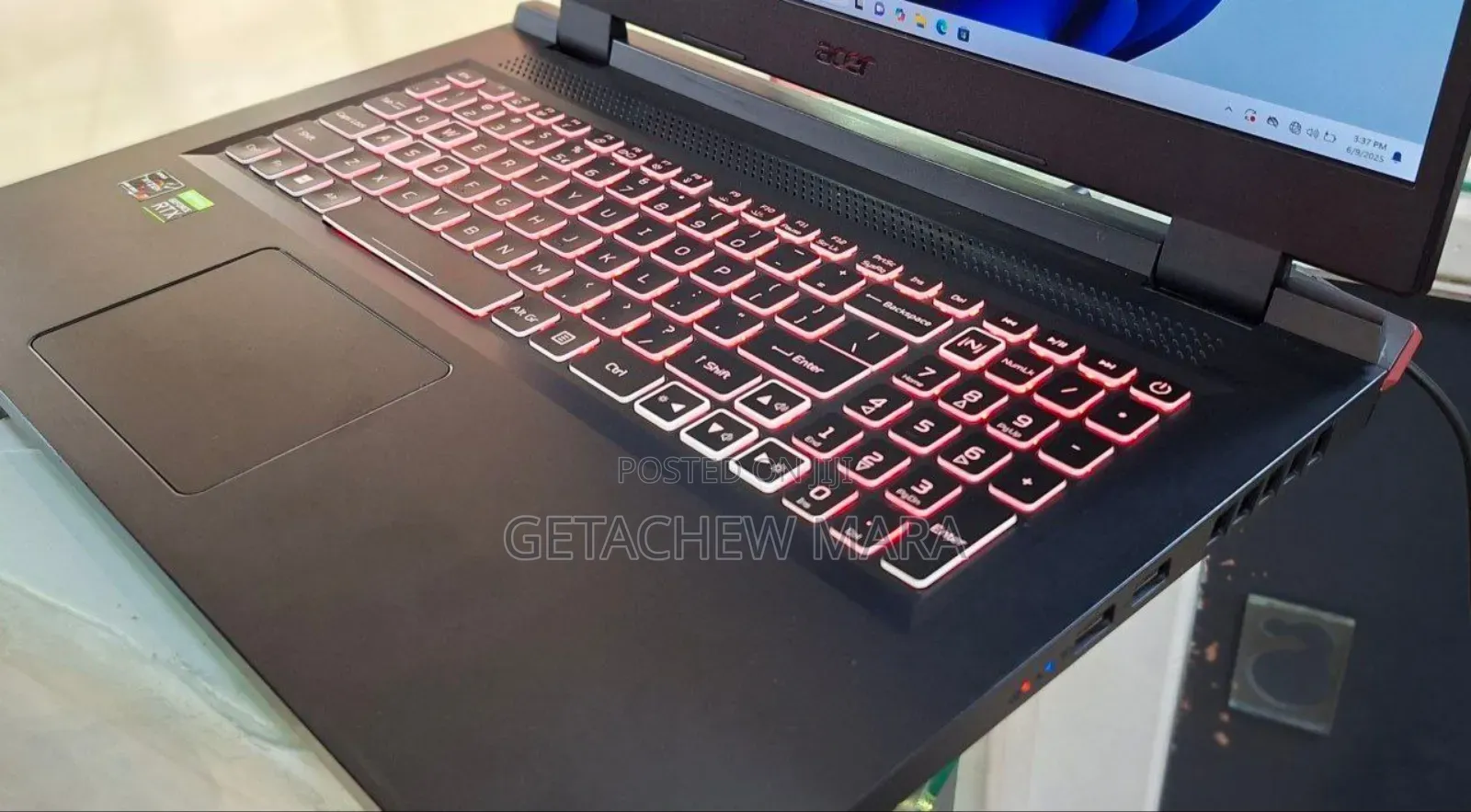 New Laptop Acer Nitro 5 16GB AMD Ryzen 7 SSD 512GB