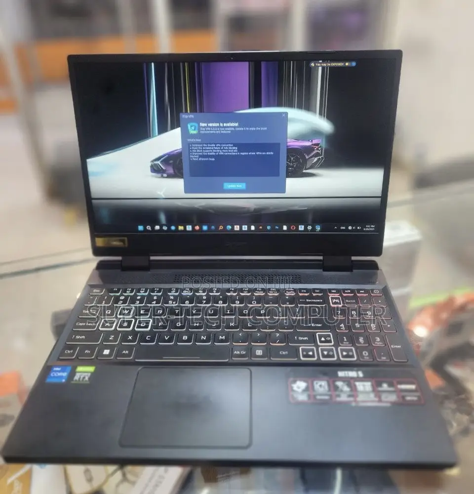 New Laptop Acer Nitro 5 16GB Intel Core I5 SSD 512GB