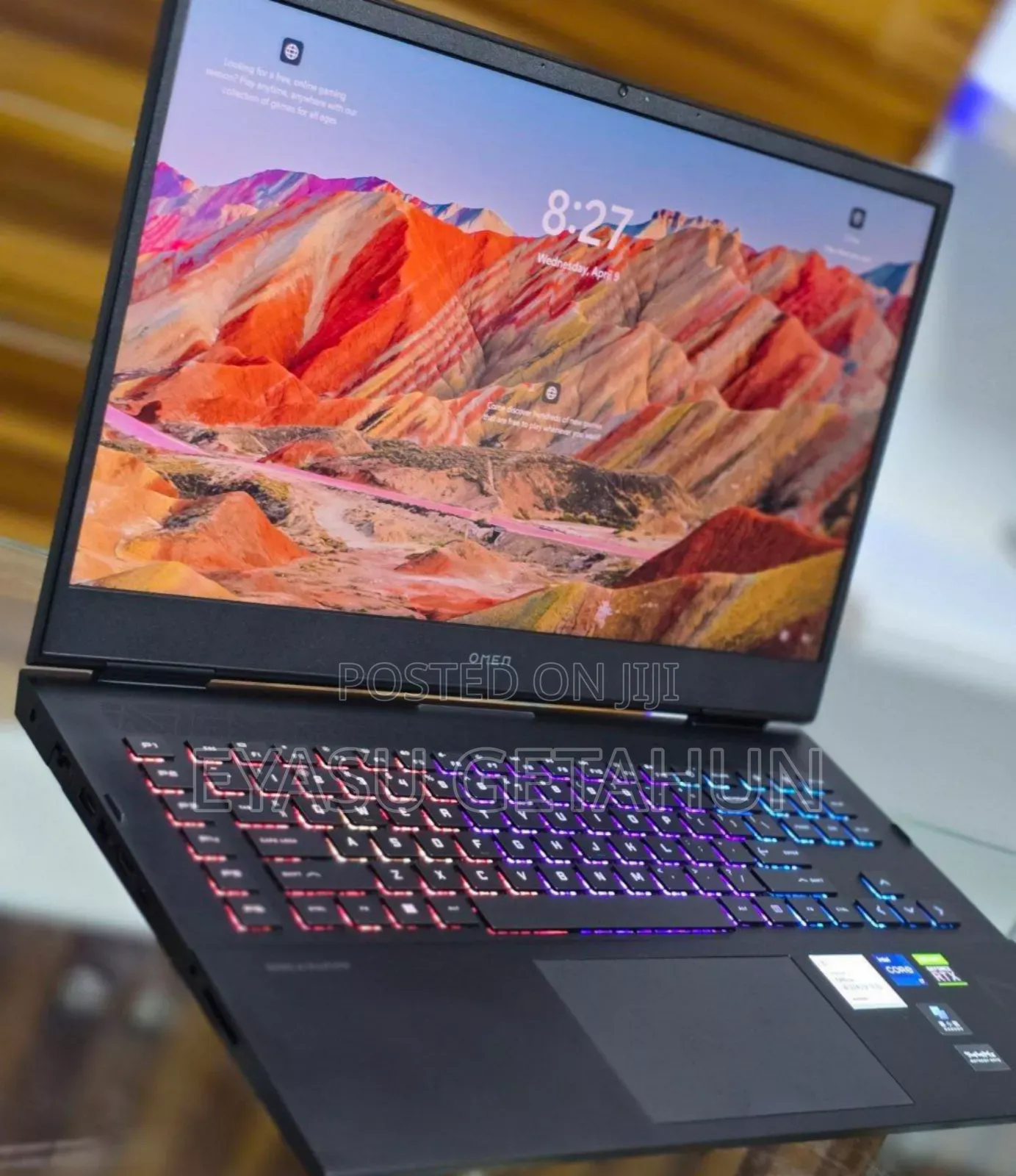 New Laptop HP Omen 17 16GB Intel Core I7 SSD 512GB