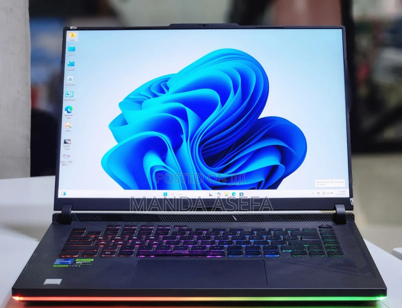 New Laptop Asus ROG Strix G16 G614 16GB Intel Core I7 SSD 1T