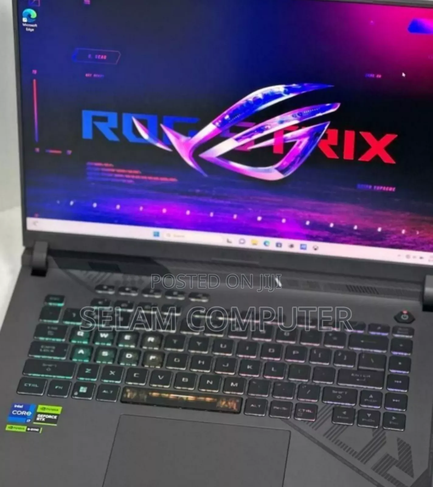 New Laptop Asus ROG Strix G16 G614 16GB Intel Core I7 SSD 512GB