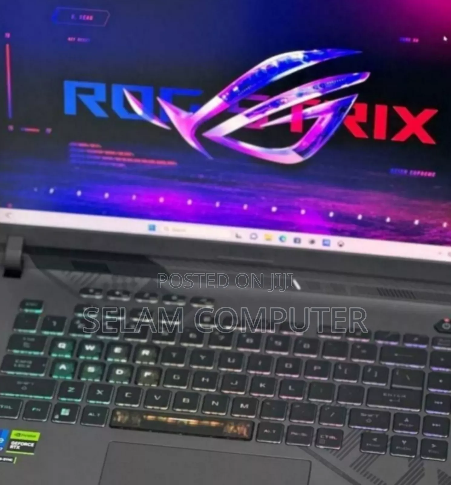 New Laptop Asus ROG Strix G16 G614 16GB Intel Core I7 SSD 512GB