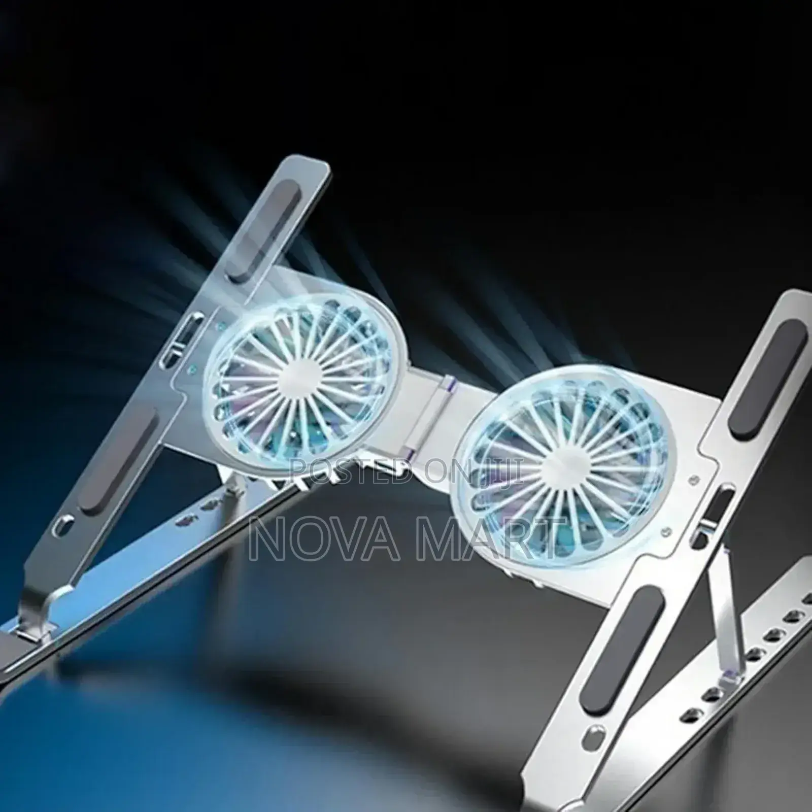 C9 Pro Adjustable Laptop Stand Folding With Cooling Fan