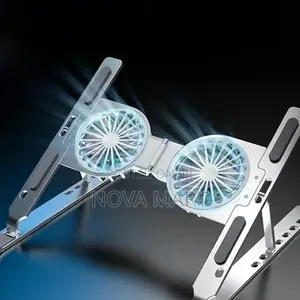 C9 Pro Adjustable Laptop Stand Folding With Cooling Fan