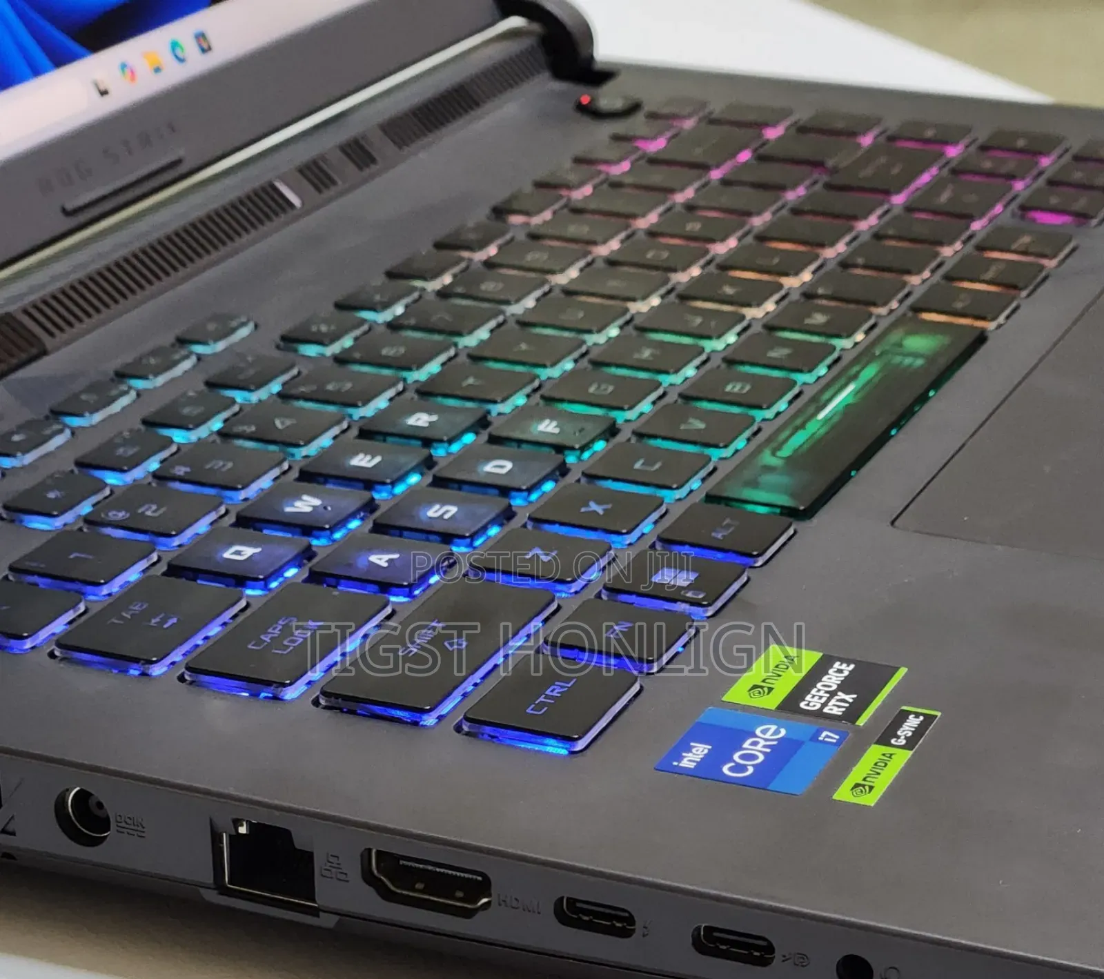 New Laptop Asus ROG Strix G15 16GB Intel Core I7 SSD 1T