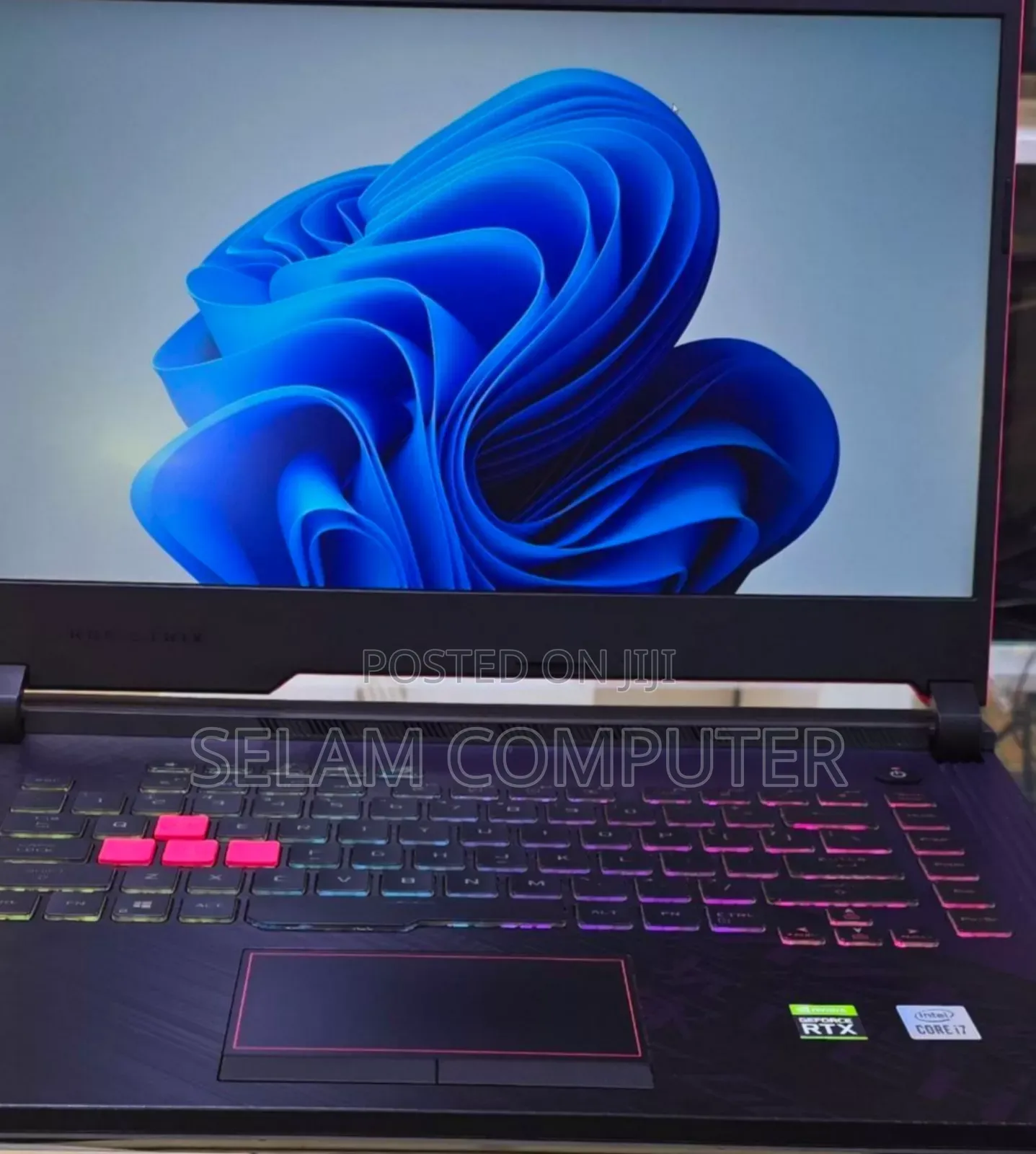 New Laptop Asus ROG Strix G15 16GB Intel Core I7 SSD 512GB