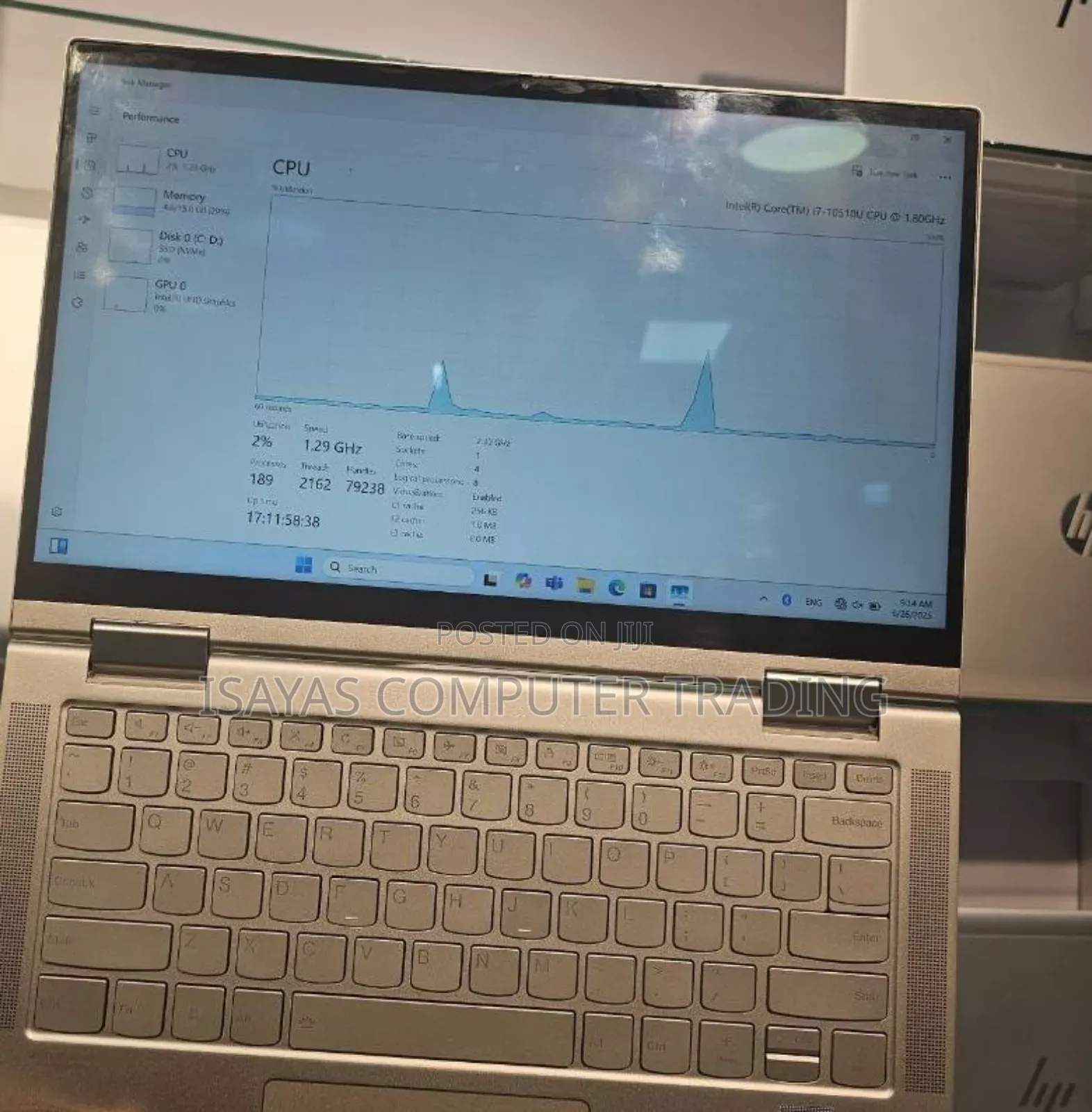 New Laptop Lenovo Yoga C740 16GB Intel Core I7 SSD 512GB