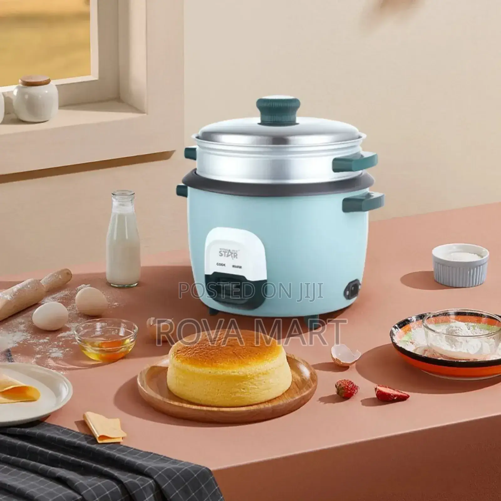 Electric Rice Cooker: 2.2 Liter