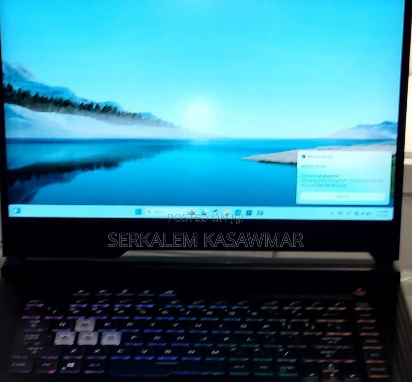 New Laptop Asus ROG Strix G15 16GB Intel Core I7 SSD 1T