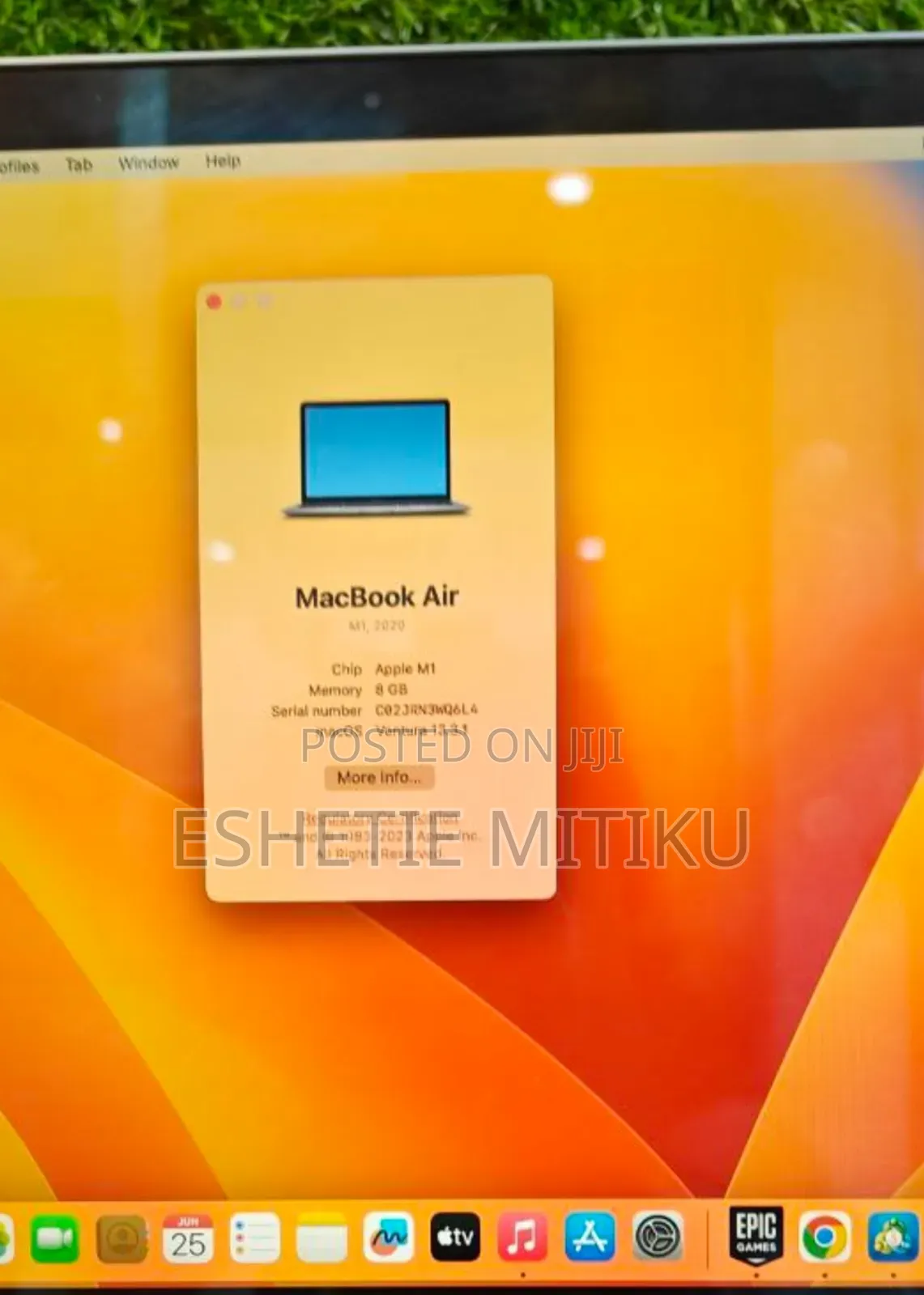 New Laptop Apple MacBook Air 2020 M1 8GB Intel Core I5 SSD 512GB