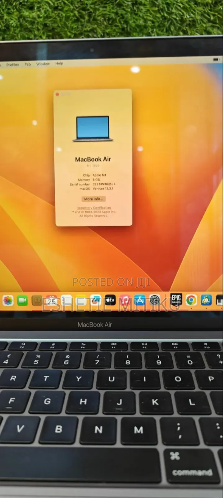 New Laptop Apple MacBook Air 2020 M1 8GB Intel Core I5 SSD 512GB