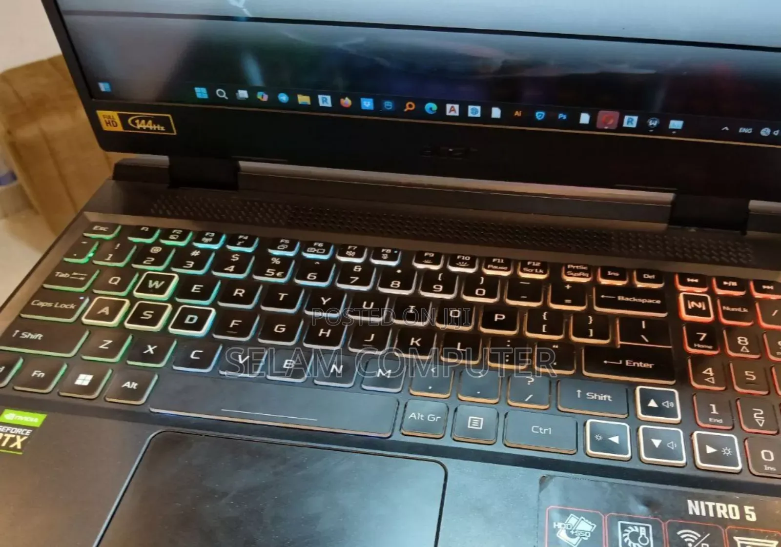 New Laptop Acer Nitro 5 16GB Intel Core I5 SSD 512GB