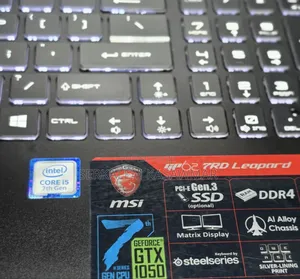 New Laptop MSI GF63 8GB Intel Core I5 HDD 1T
