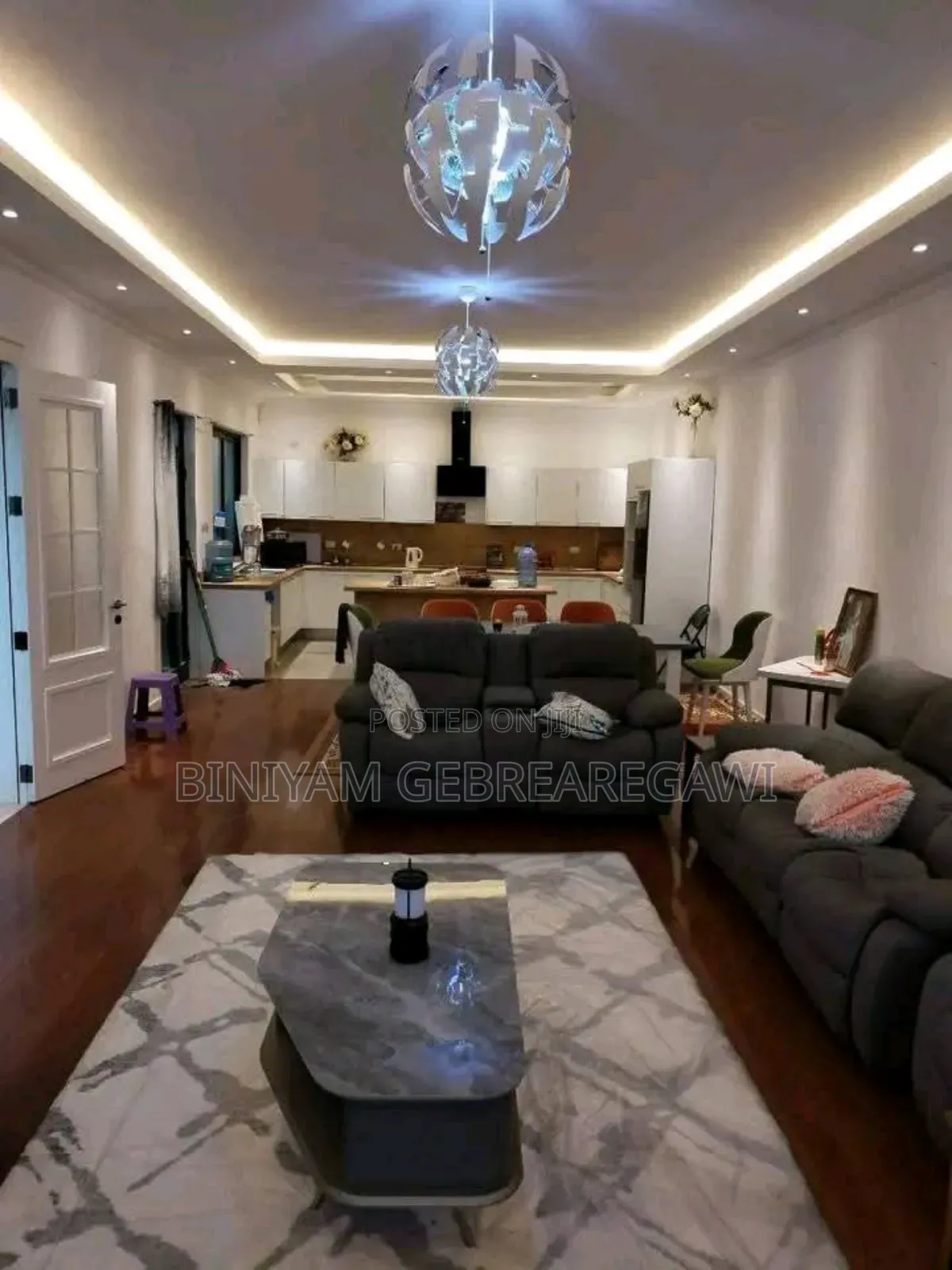 Furnished 2bdrm Apartment in Apartment, Yeka for rent