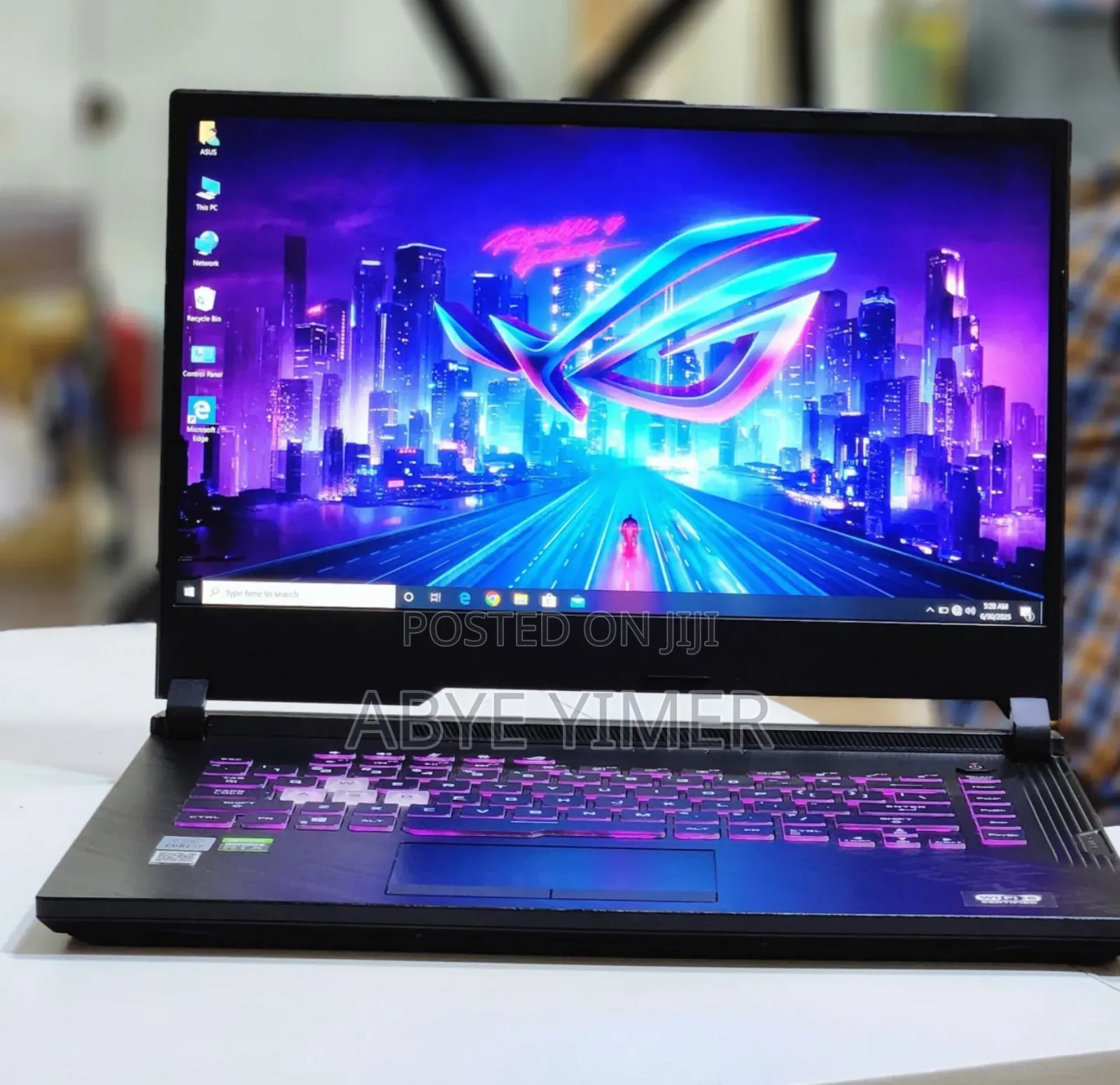 New Laptop Asus ROG Strix G15 16GB Intel Core I7 SSD 512GB