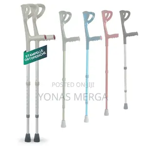 Photo - (2 Units)Adjustable Lightط西crutches~ثsupregear Armpit Stools