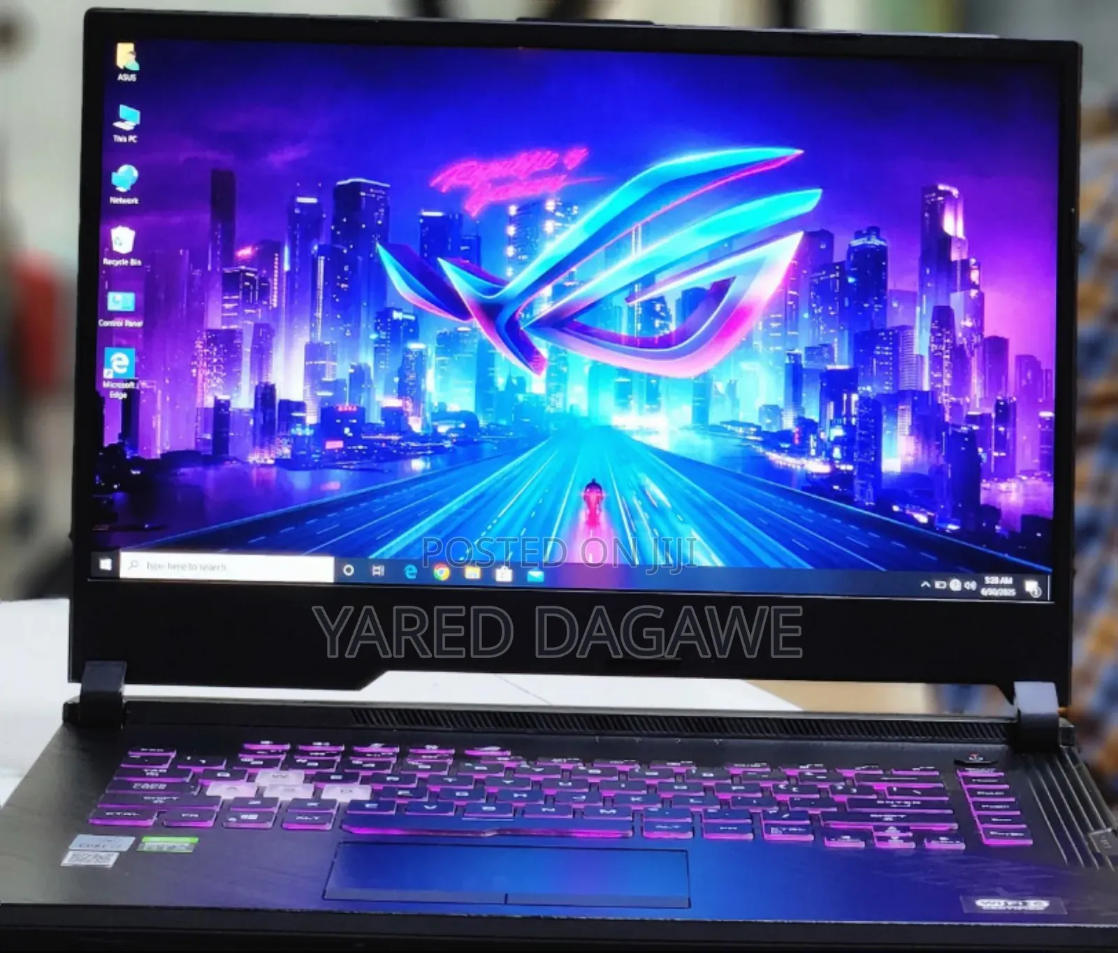 New Laptop Asus ROG Strix G15 16GB Intel Core I7 SSD 1T
