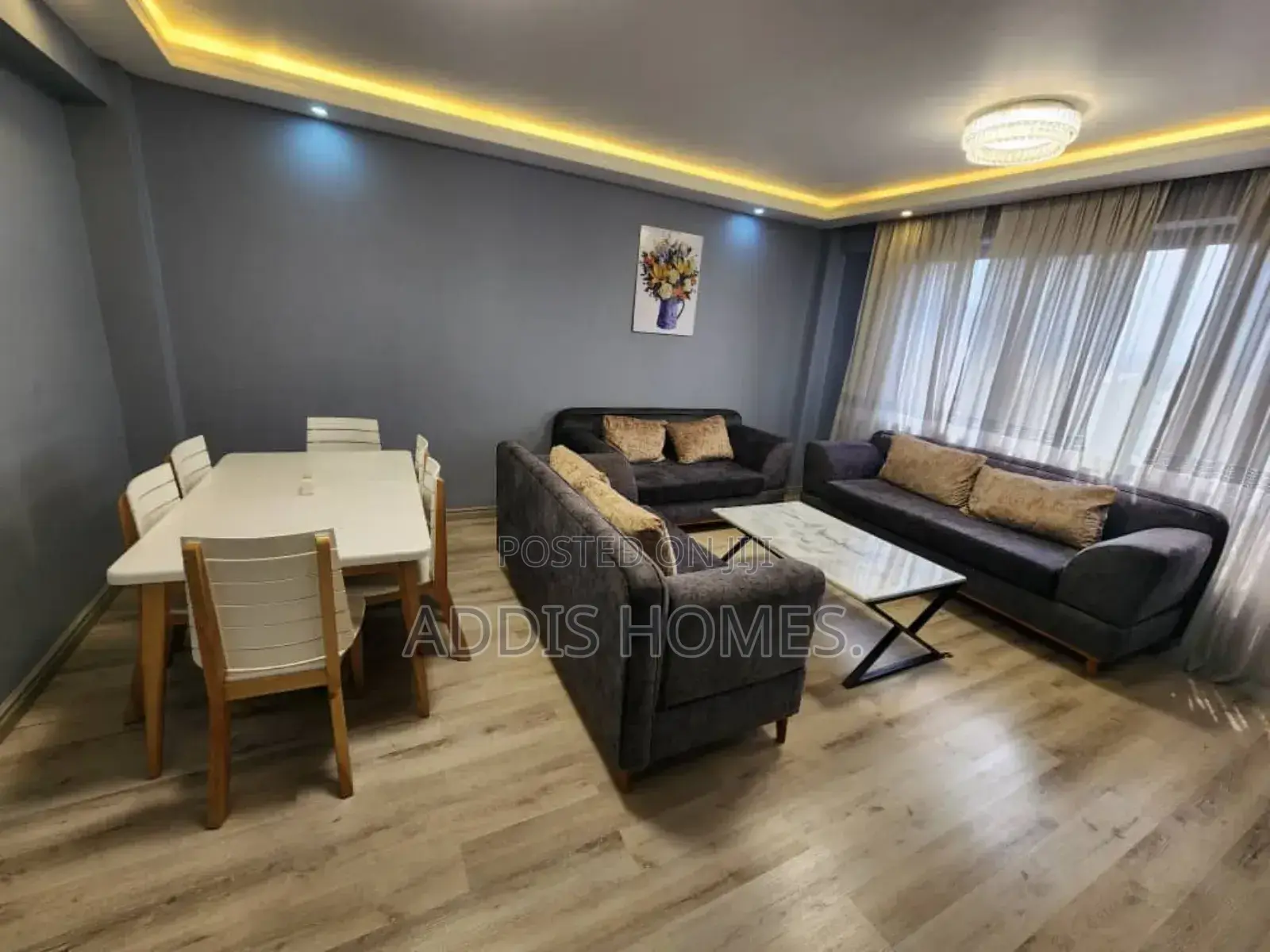 Furnished 2bdrm Apartment in Bole for rent