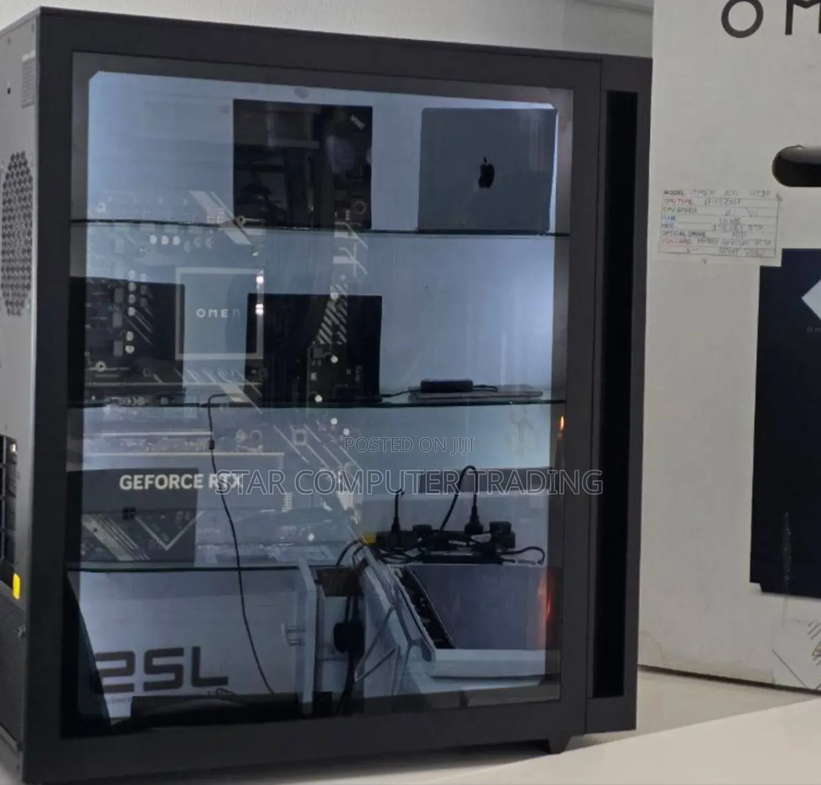 New Desktop Computer HP Omen 25L 32GB Intel Core I7 SSD 1T