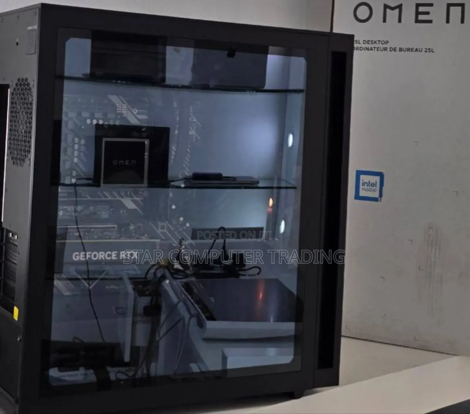 New Desktop Computer HP Omen 25L 32GB Intel Core I7 SSD 1T