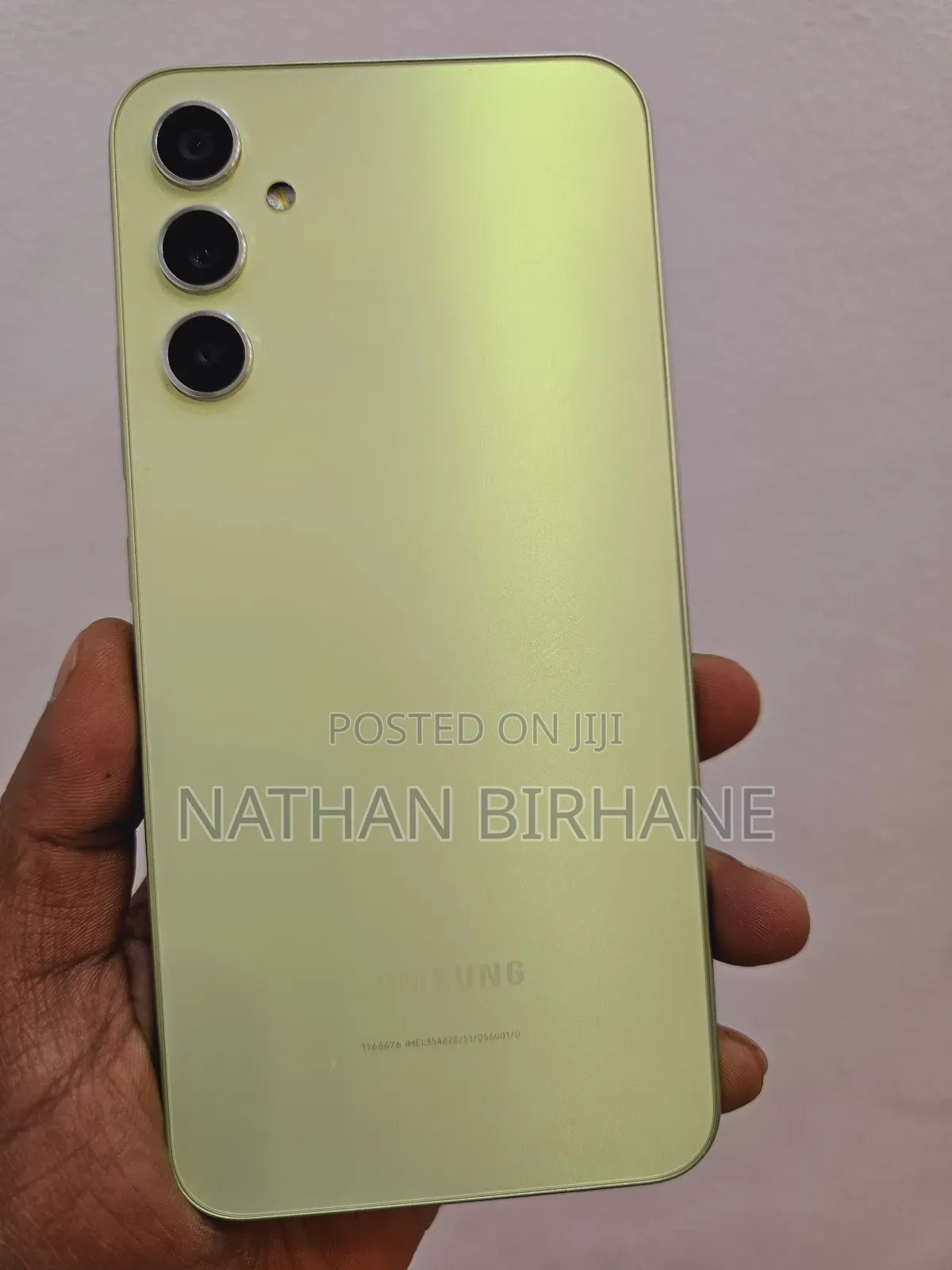 New Samsung Galaxy A34 128 GB Yellow