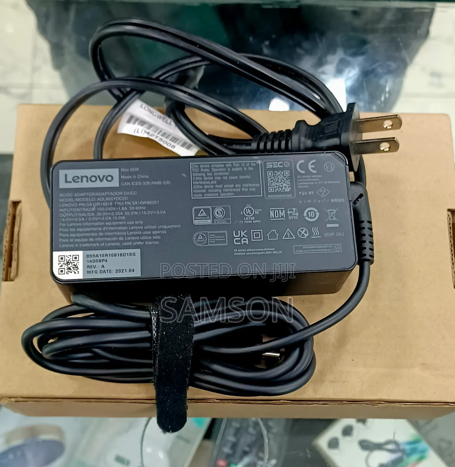 Lenovo Charger Hp ,Dell
